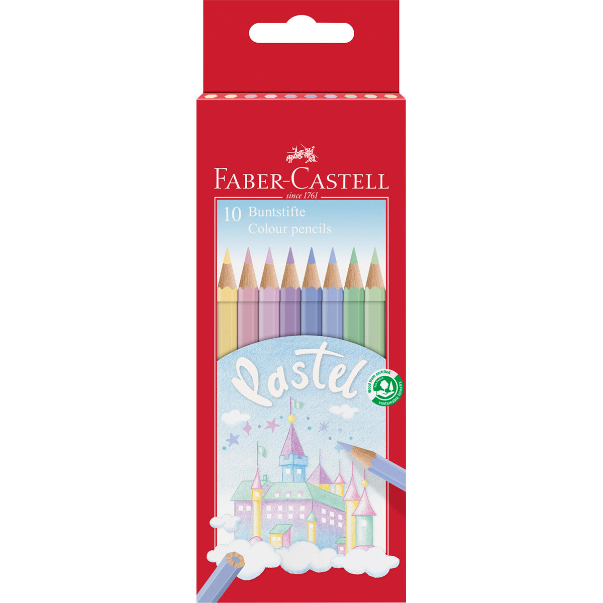 Faber-Castell - Classic Colour Pencils, Set of 10
