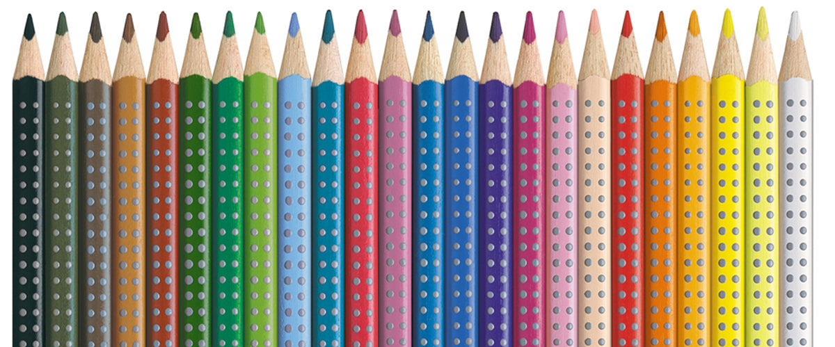 Faber-Castell - Colour Grip Pencils, Set of 24