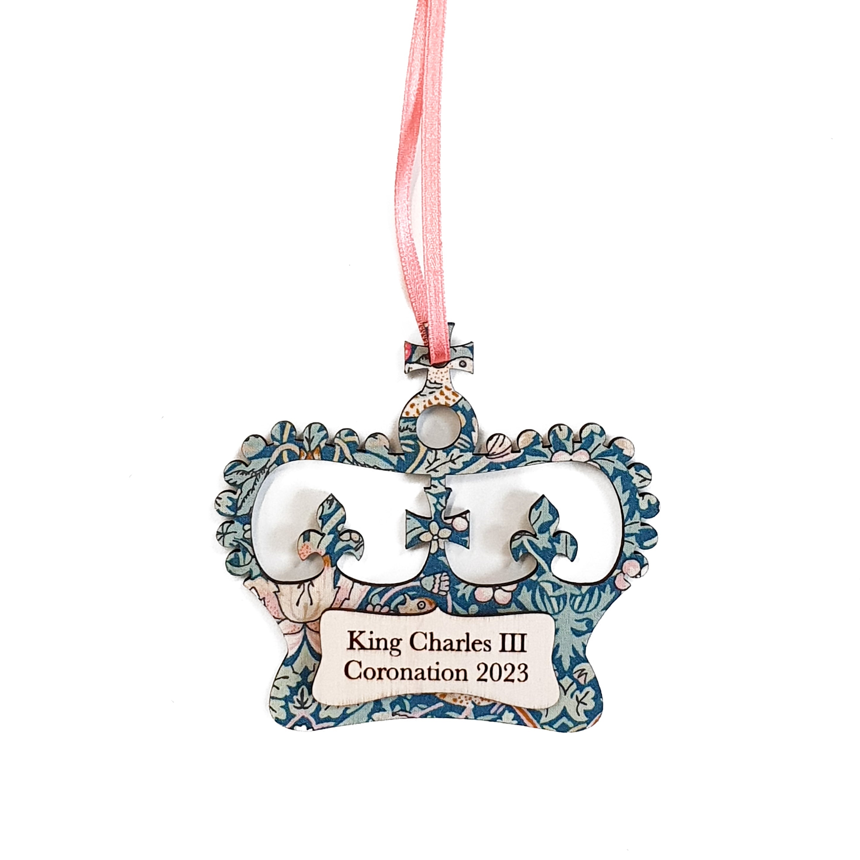 Strawberry Thief Coronation Decoration