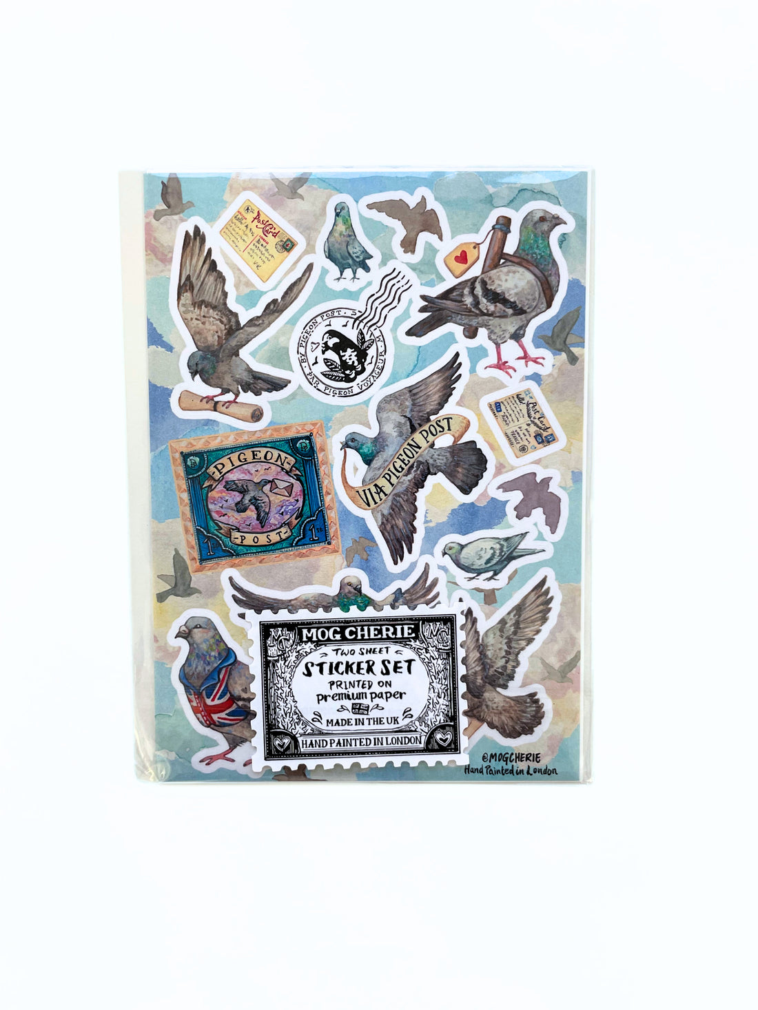 Pigeon Post Sticker Set