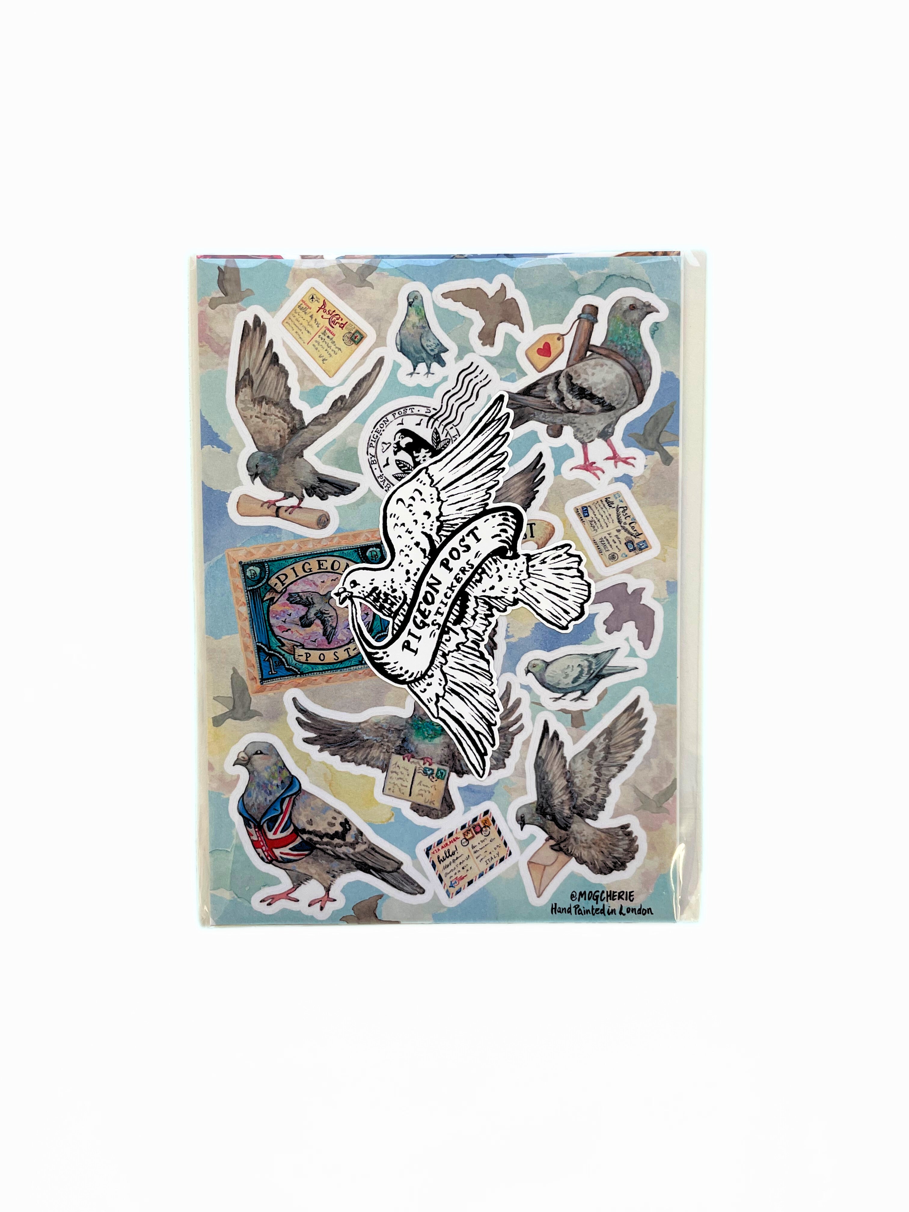 Pigeon Post Sticker Set