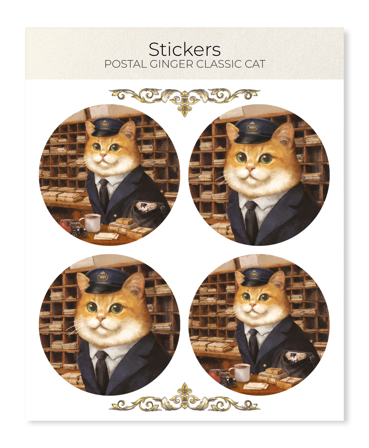 Postal Classic Cat