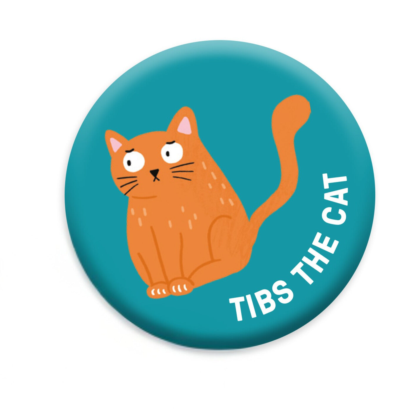 Tibs the Cat Badge