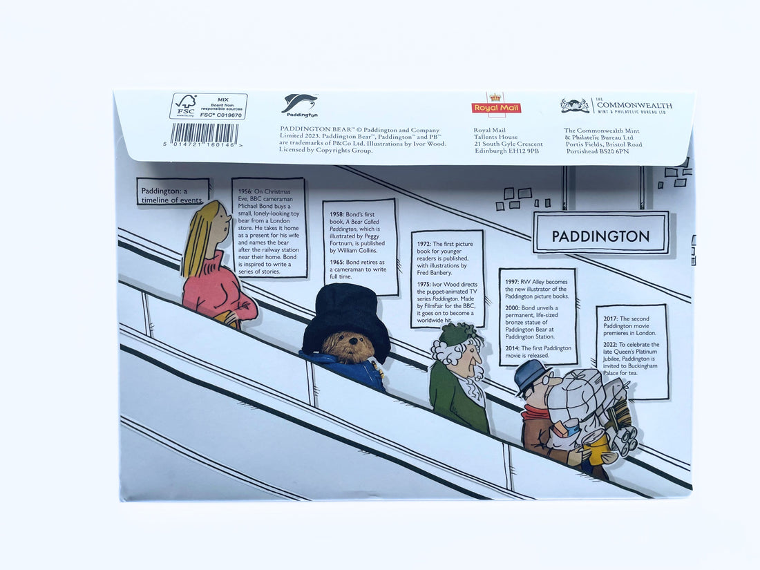 Paddington Stamp Medal Collectable