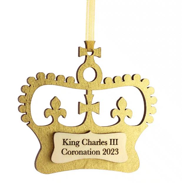 Gold Coronation Decoration