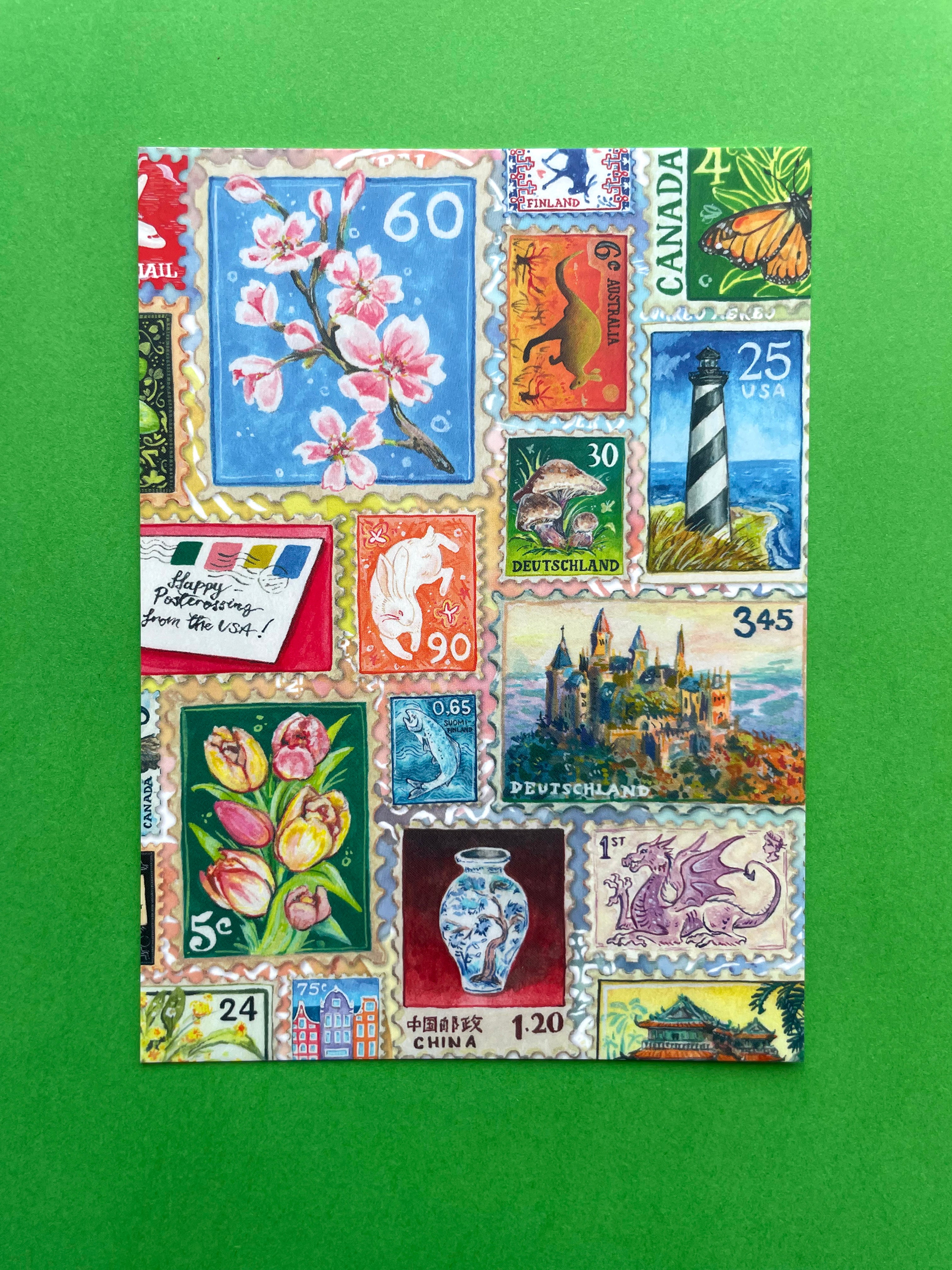 International Postcard Kit
