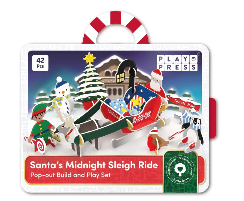 Santa Sleigh Eco Playset