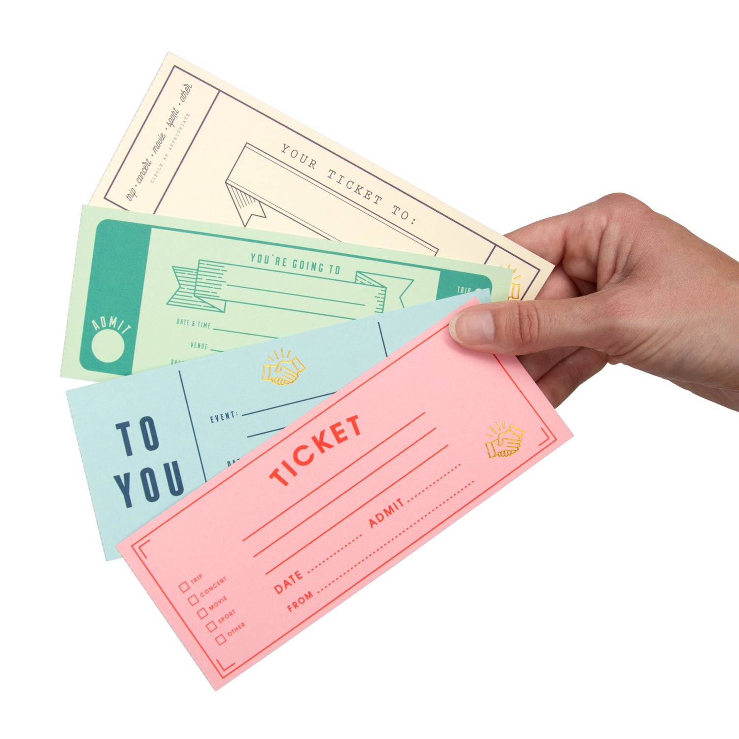 Write Your Own Tickets Book