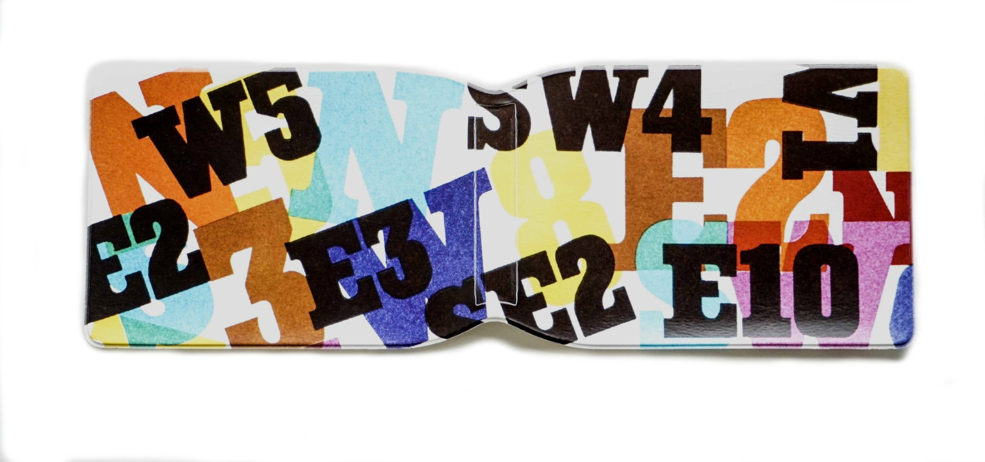 Postcodes travel card holder