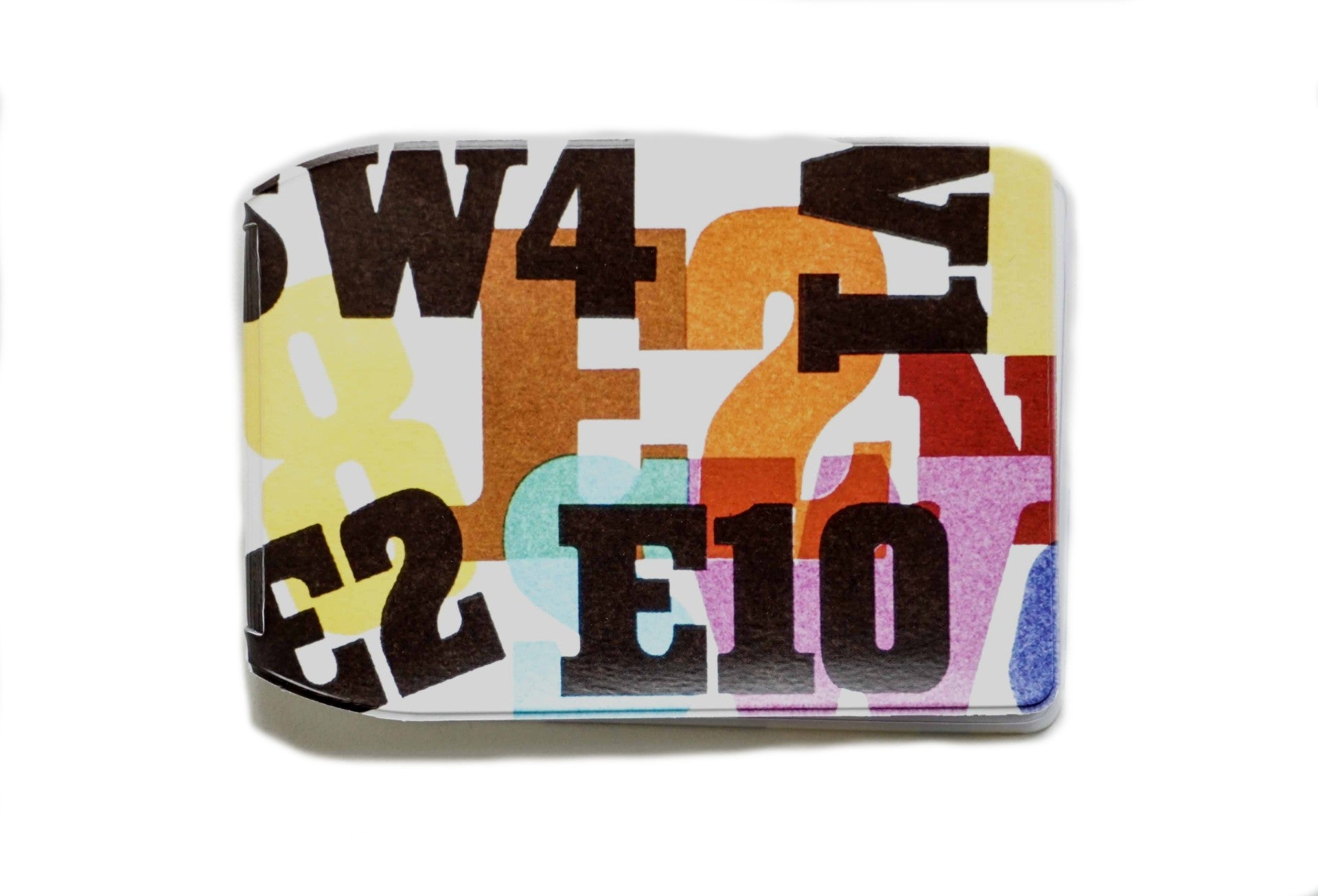 Postcodes travel card holder