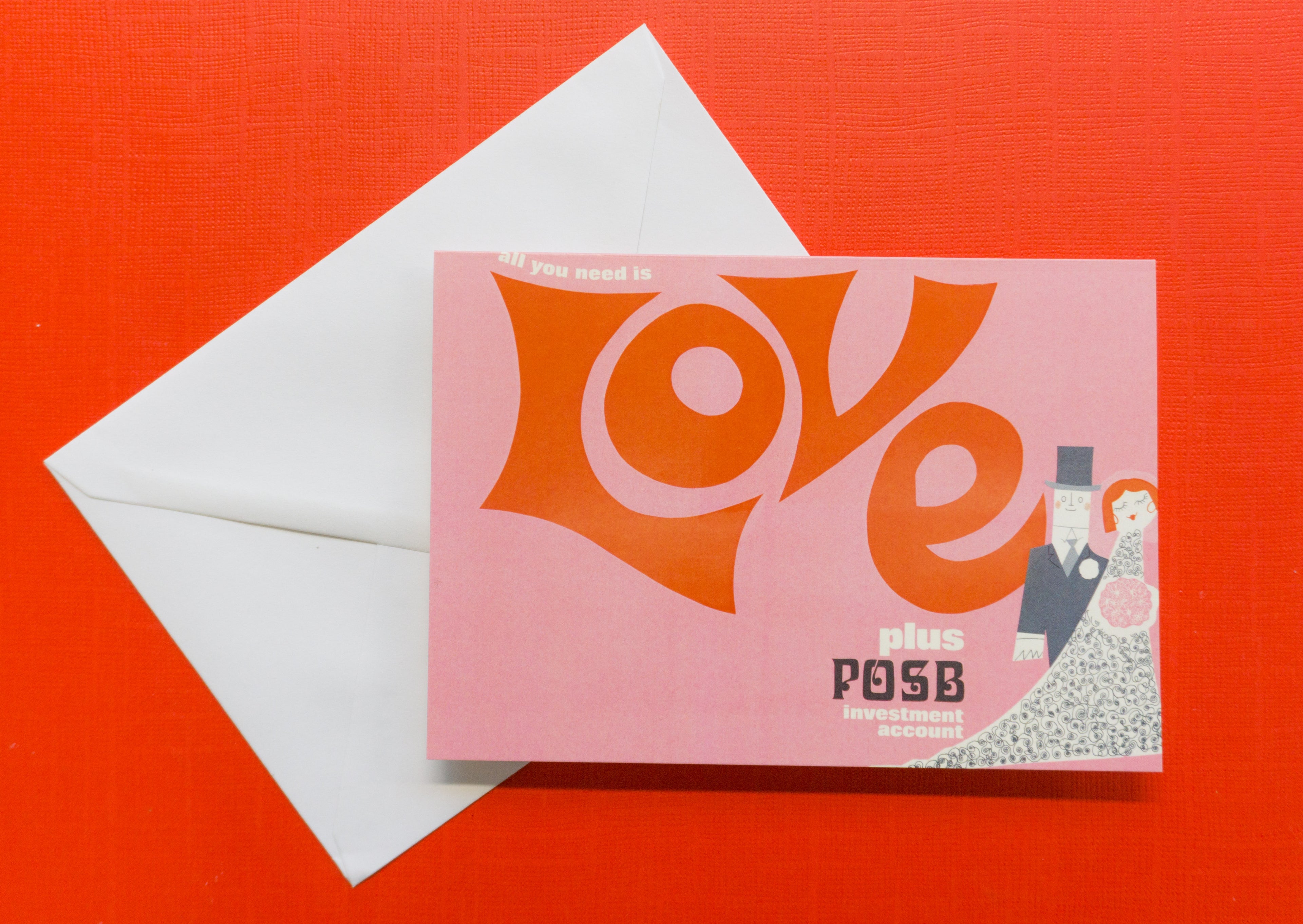 All you need is love Greetings Card