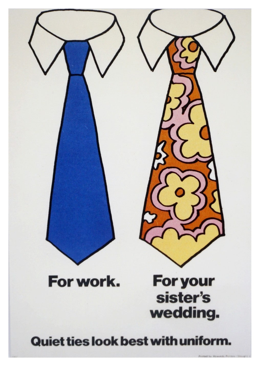 Quiet Ties Greetings Card
