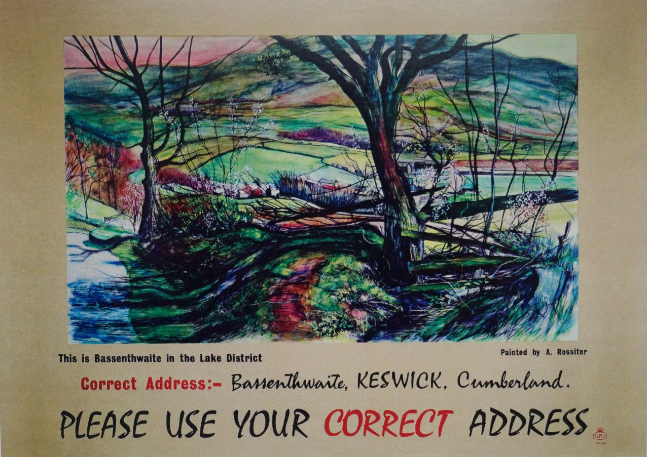 Please Use Correct Address Postcard Pack