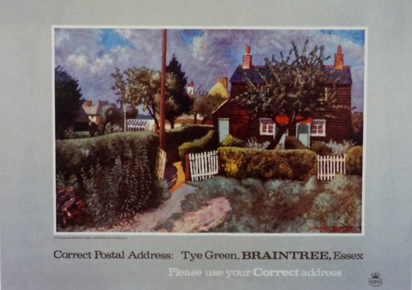 Please Use Correct Address Postcard Pack