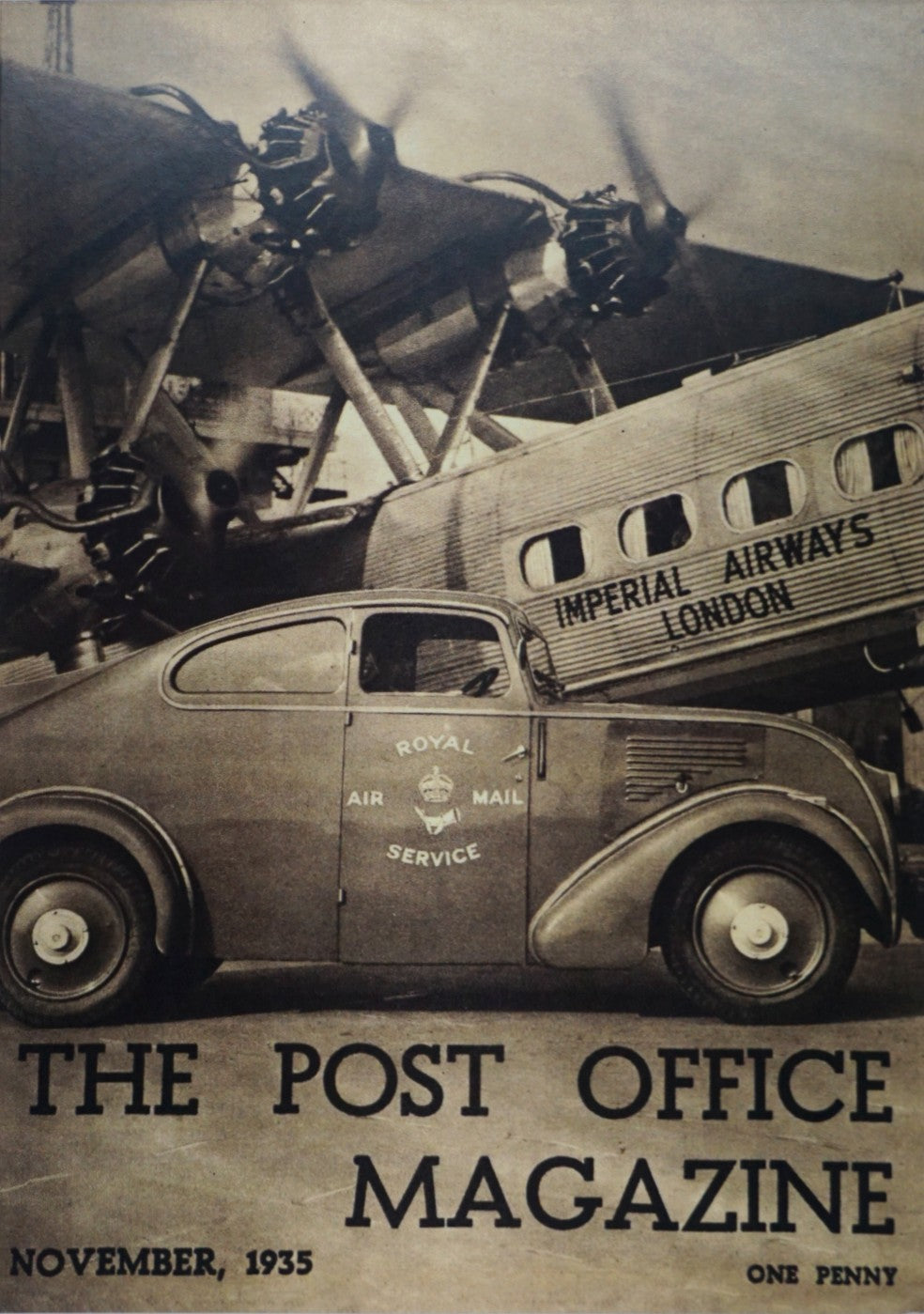 Post Office Magazine Covers Postcard Pack