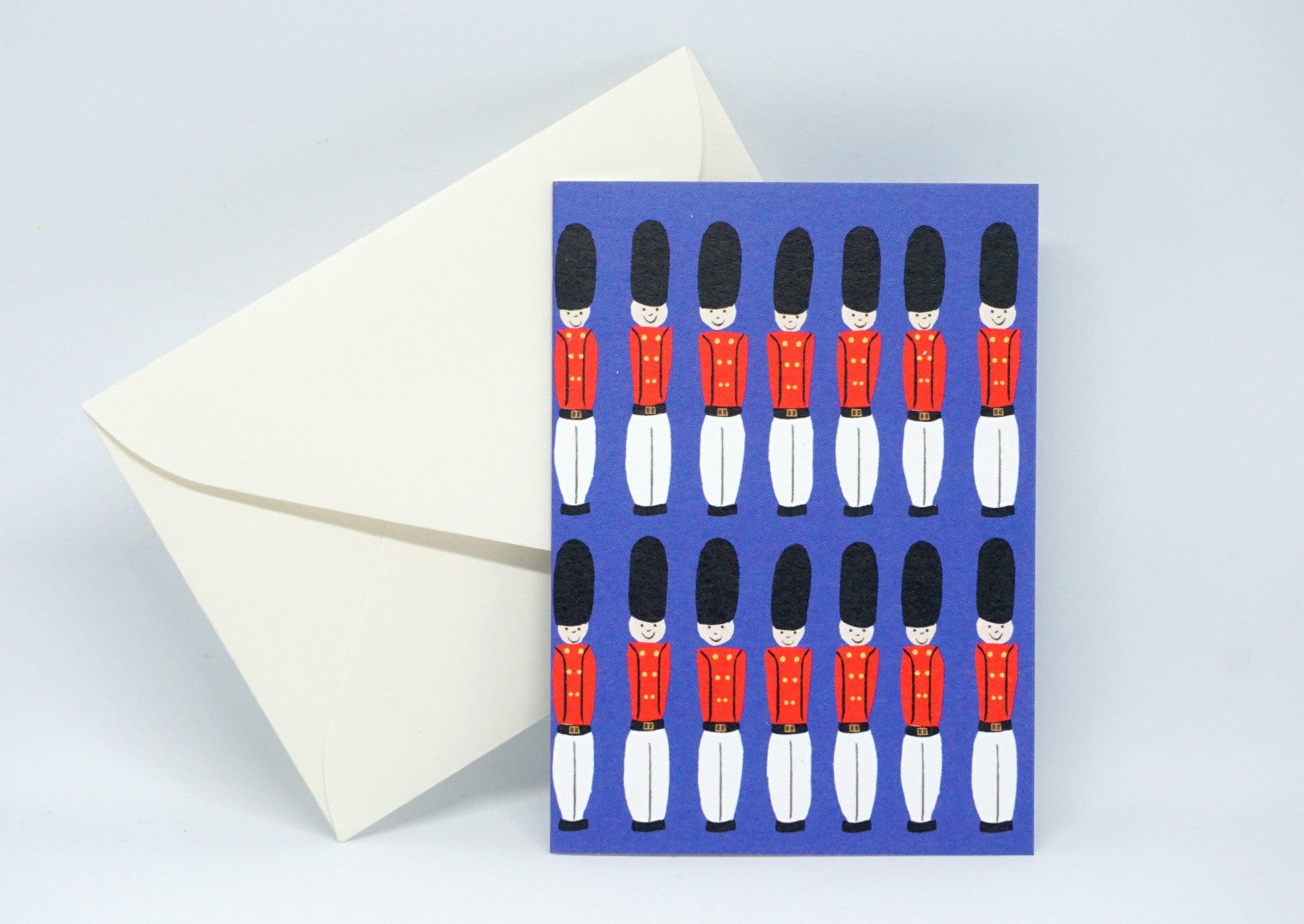 Mr Boddington Changing of the Guard Petite Greetings Card