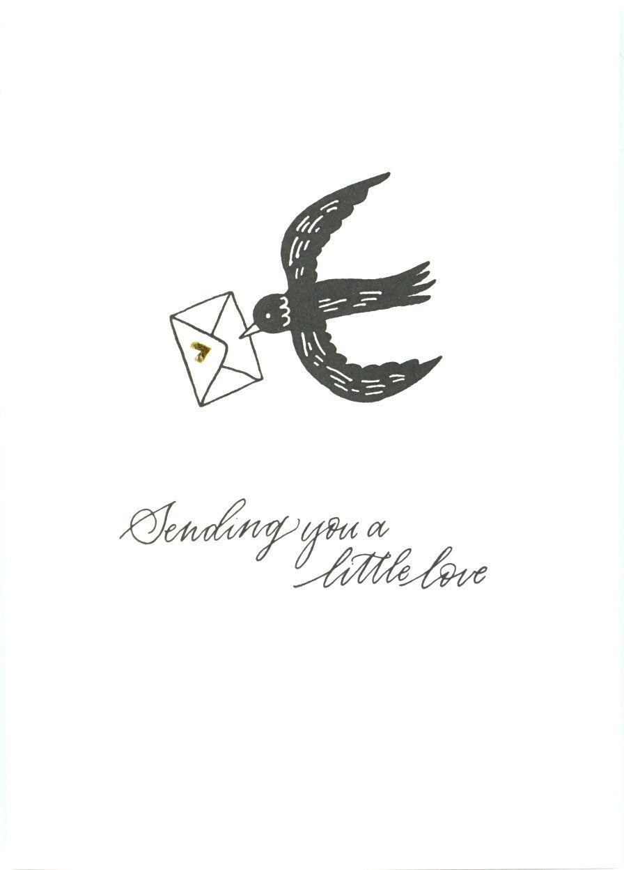 Sending you a little love Greetings Card