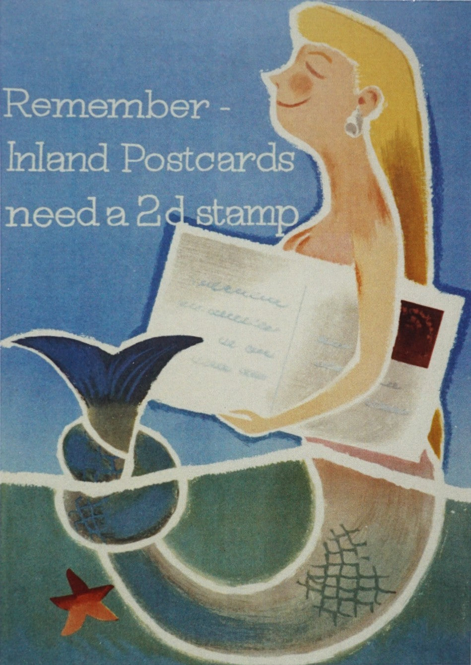 Mermaid Postcard