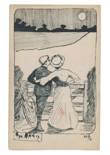 The Moon Postcard