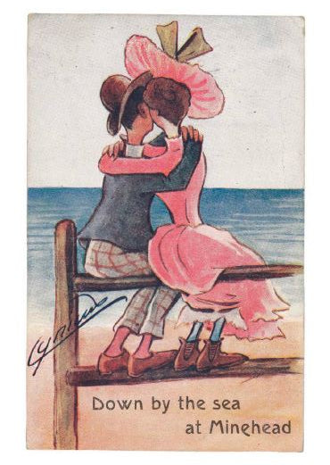 Down by the sea Postcard