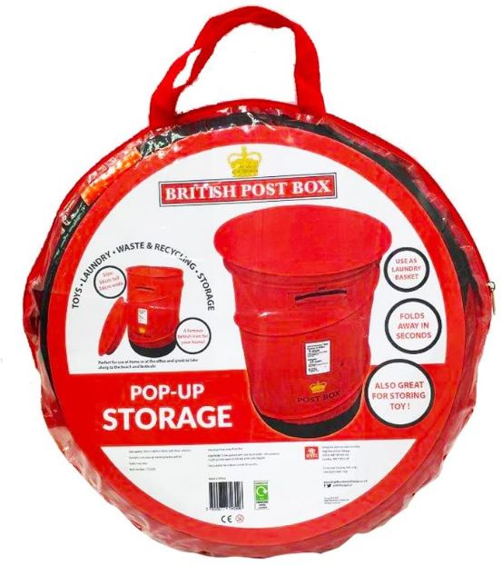 Pop up Postbox Laundry Basket