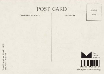 Trouble with the Spark Postcard