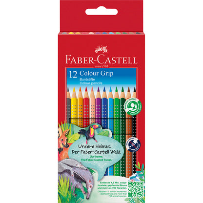 Faber-Castell - Colour Grip Pencils, Set of 12
