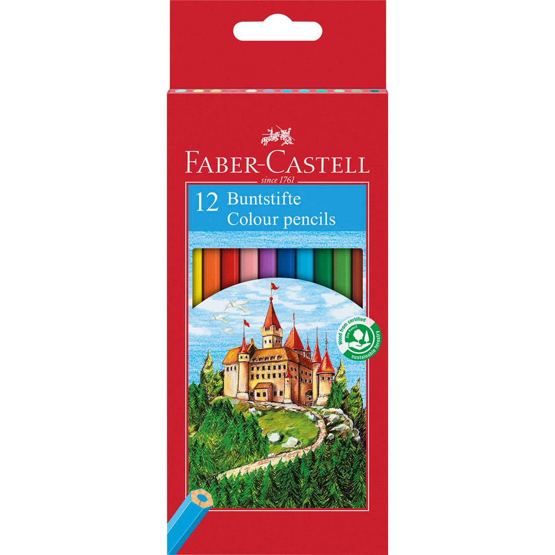 Faber-Castell - Classic Colour Pencils, Set of 12