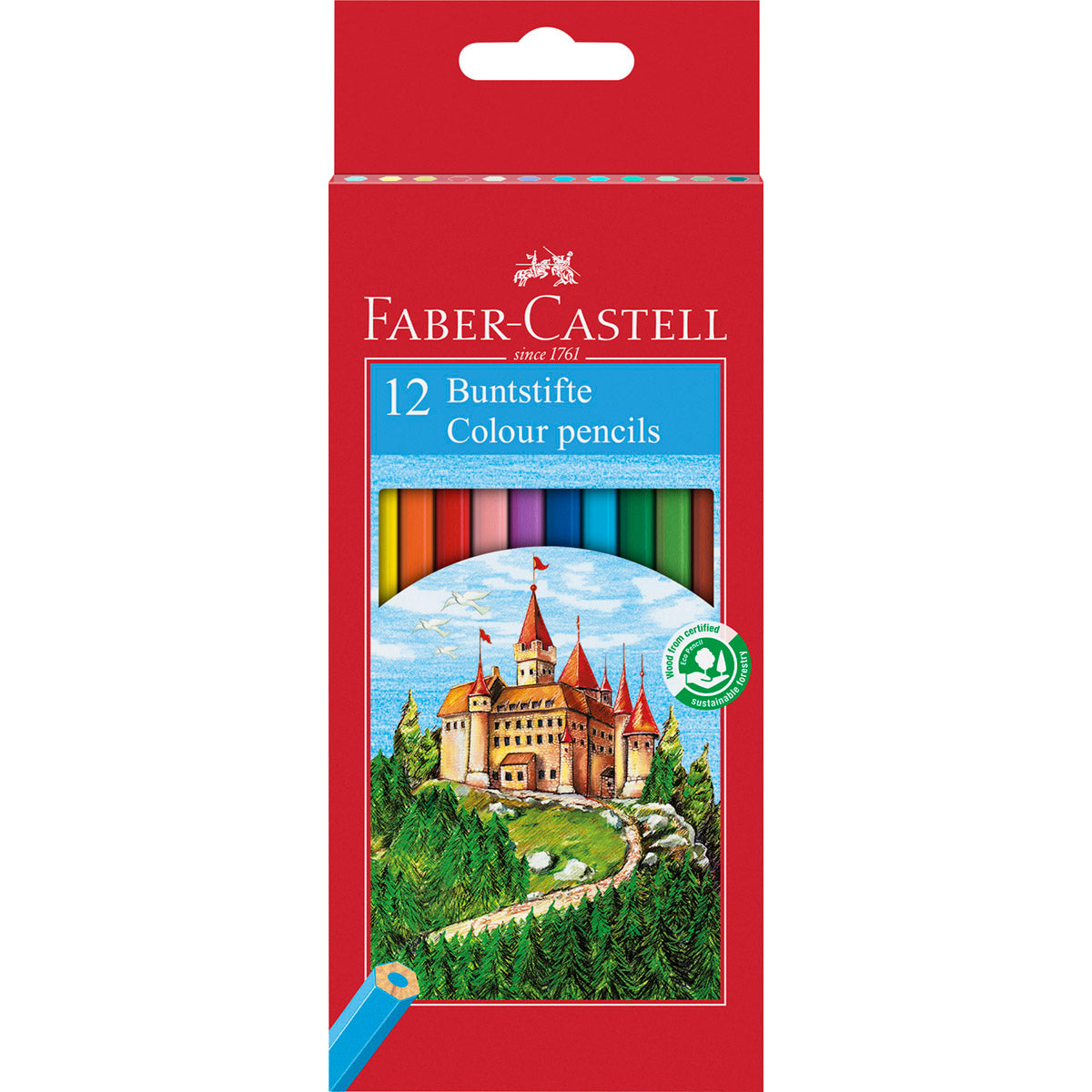 Faber-Castell - Classic Colour Pencils, Set of 12