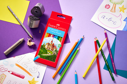 Faber-Castell - Classic Colour Pencils, Set of 12