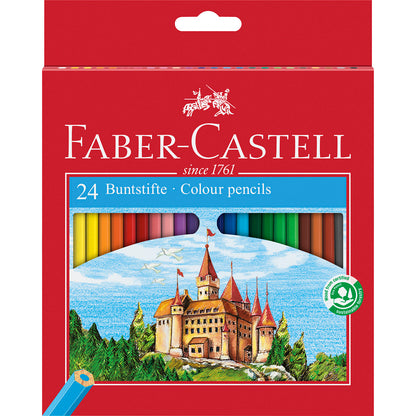 Faber-Castell - Classic Colour Pencils, Set of 24