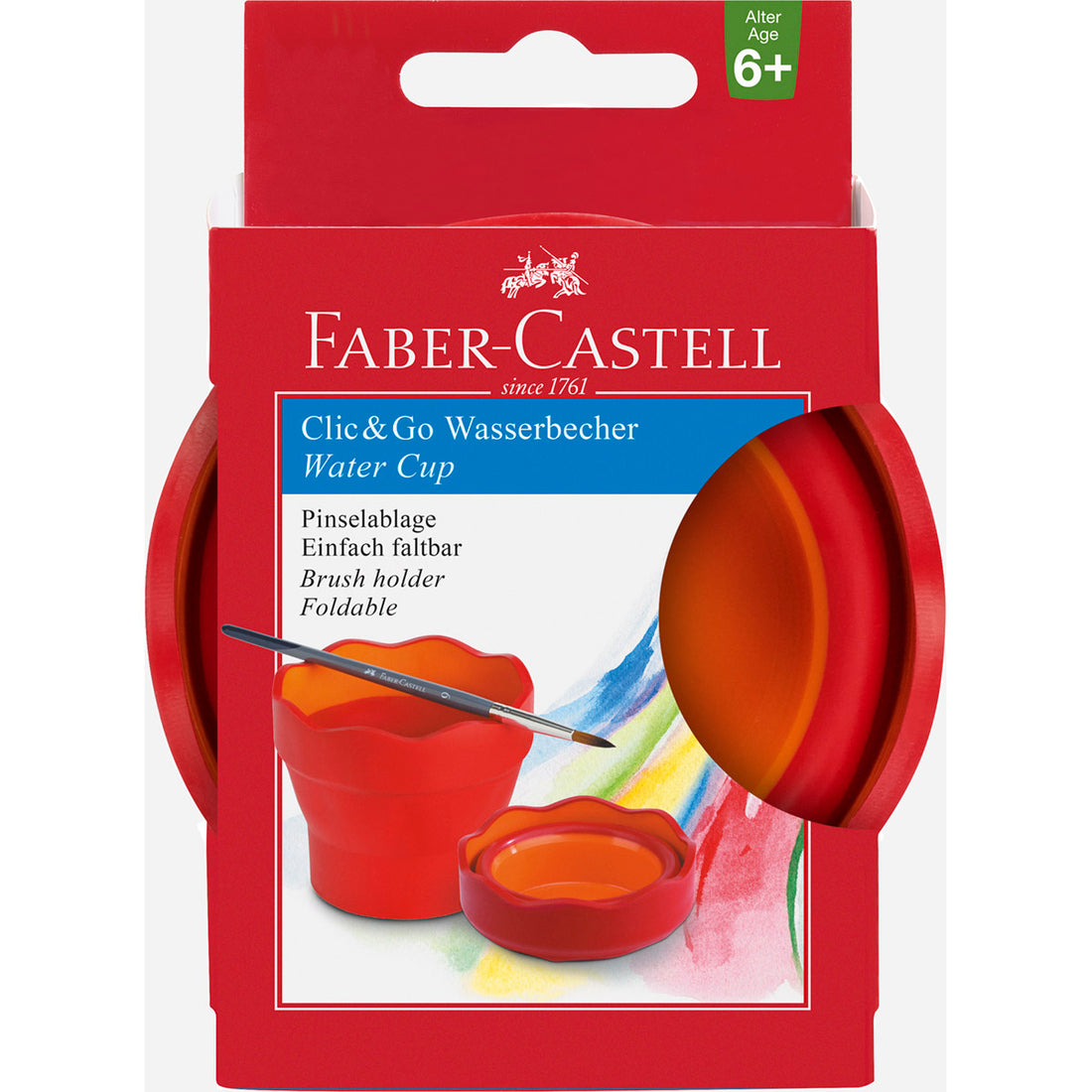 Faber-Castell - Water Cup, Red