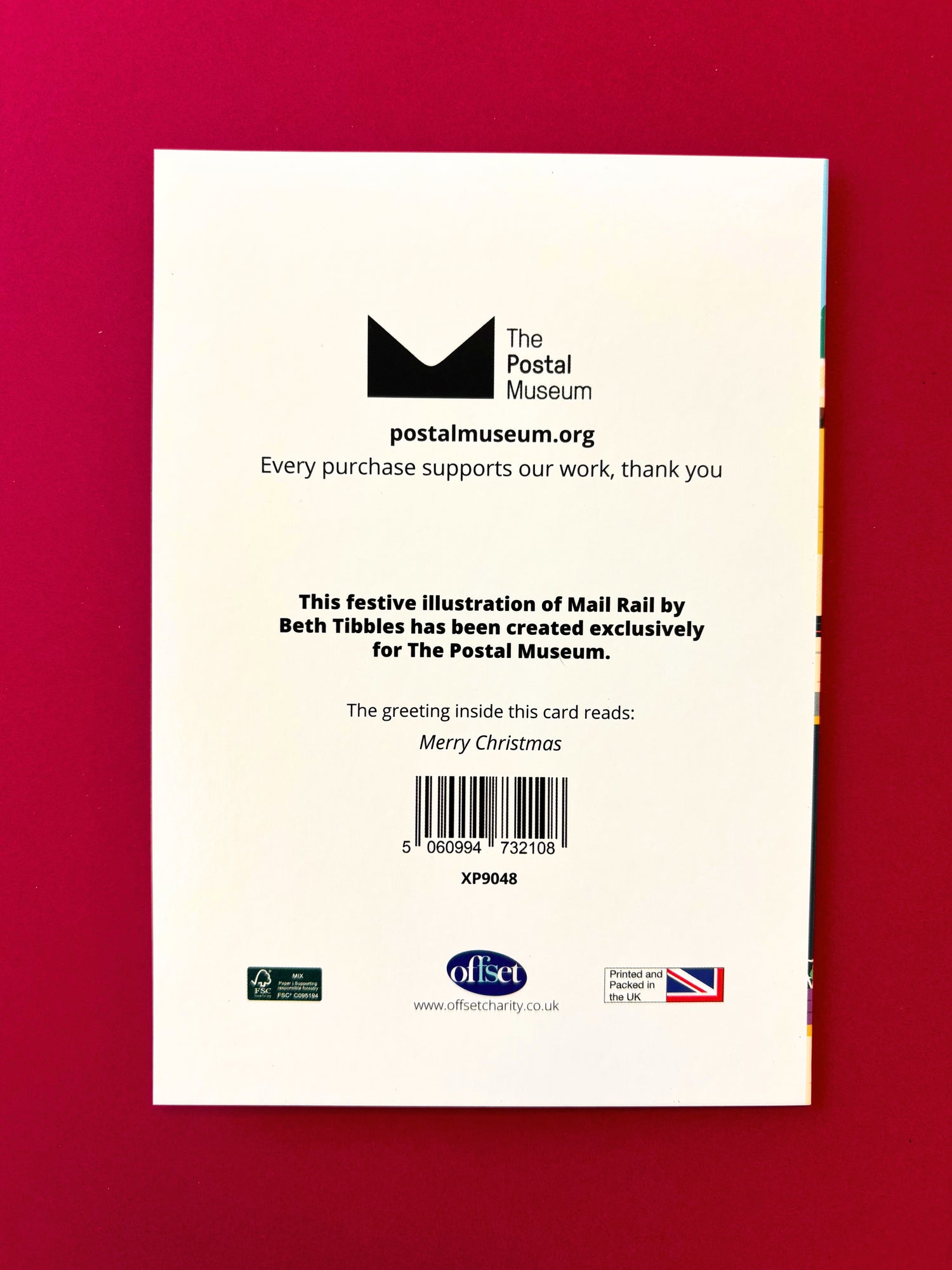 Mail Rail Christmas card pack