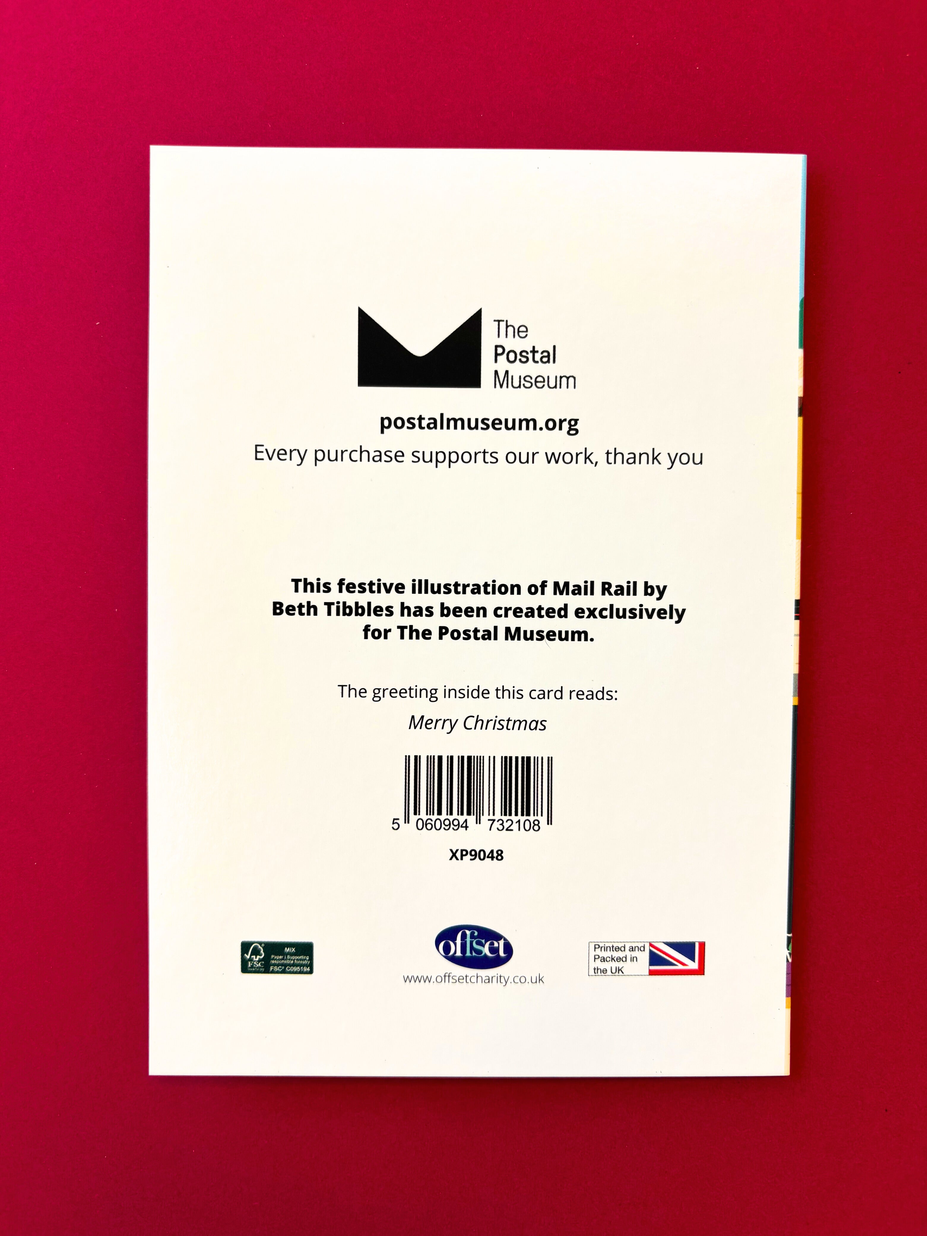 Mail Rail Christmas card pack