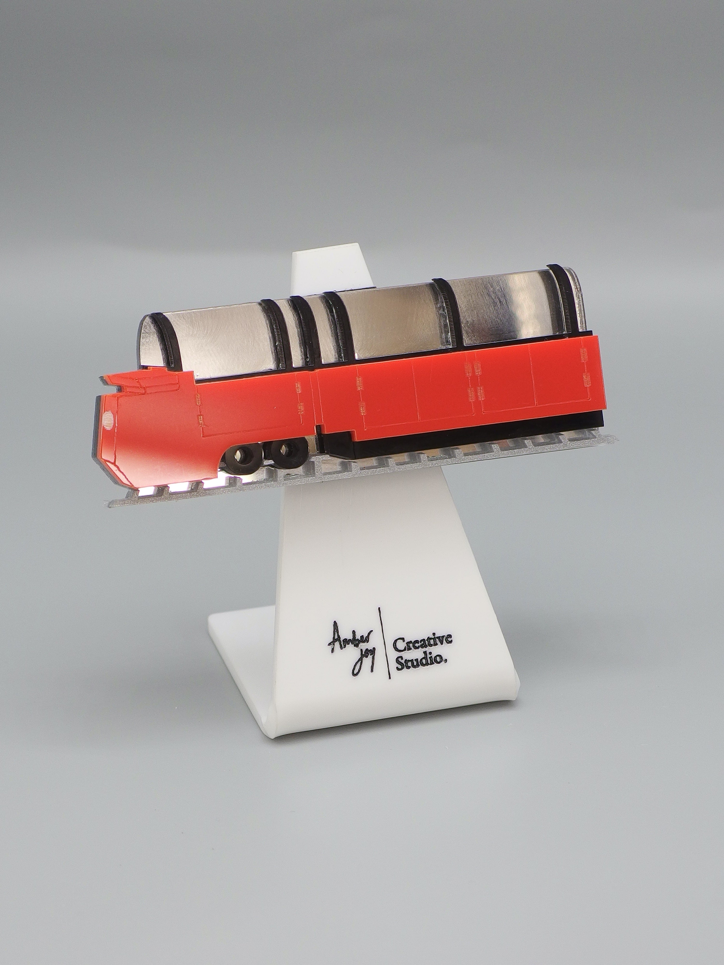 Amber Joy Train Magnet