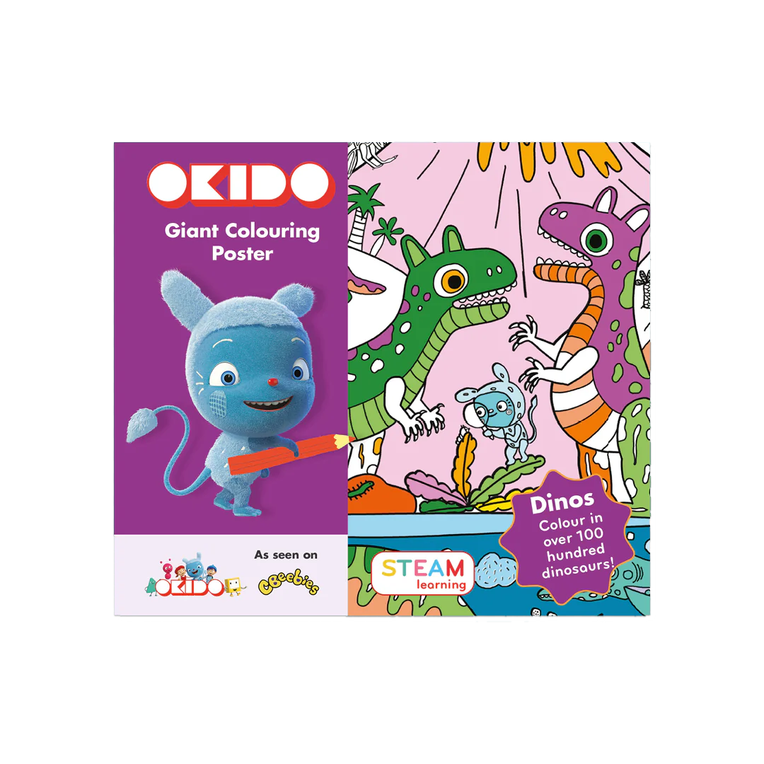 OKIDO Colour-In Poster