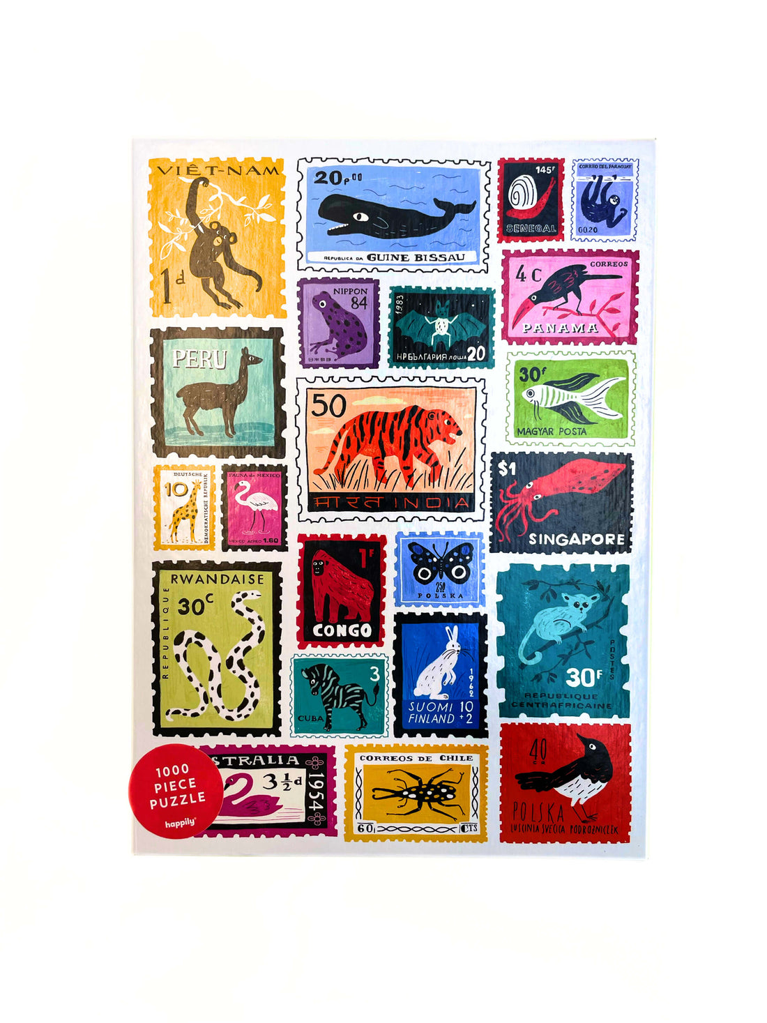 Stamped - 1,000 Piece Jigsaw Puzzle