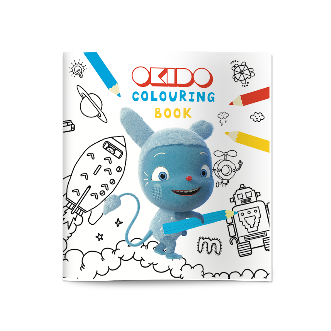 OKIDO Colouring Book