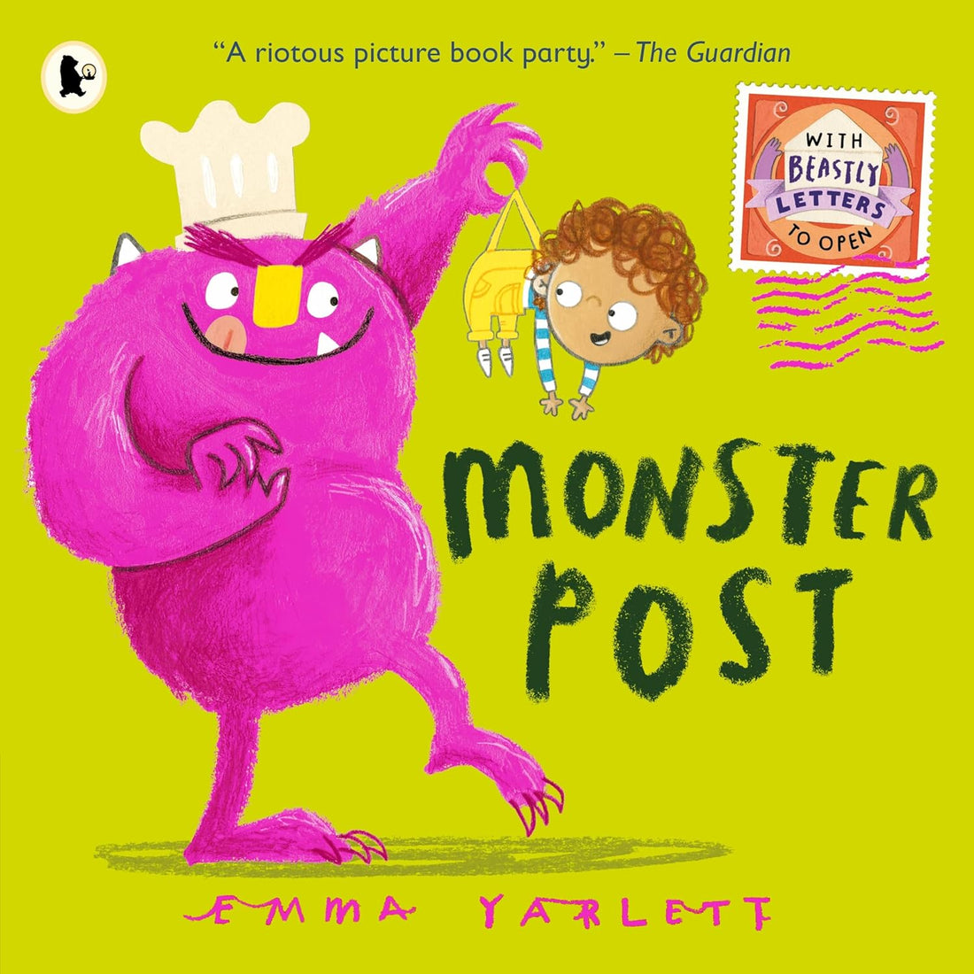 Front Cover of the book Monster Post for children