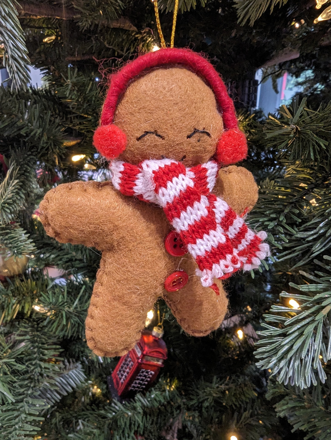 Gingerbread Man Scarf