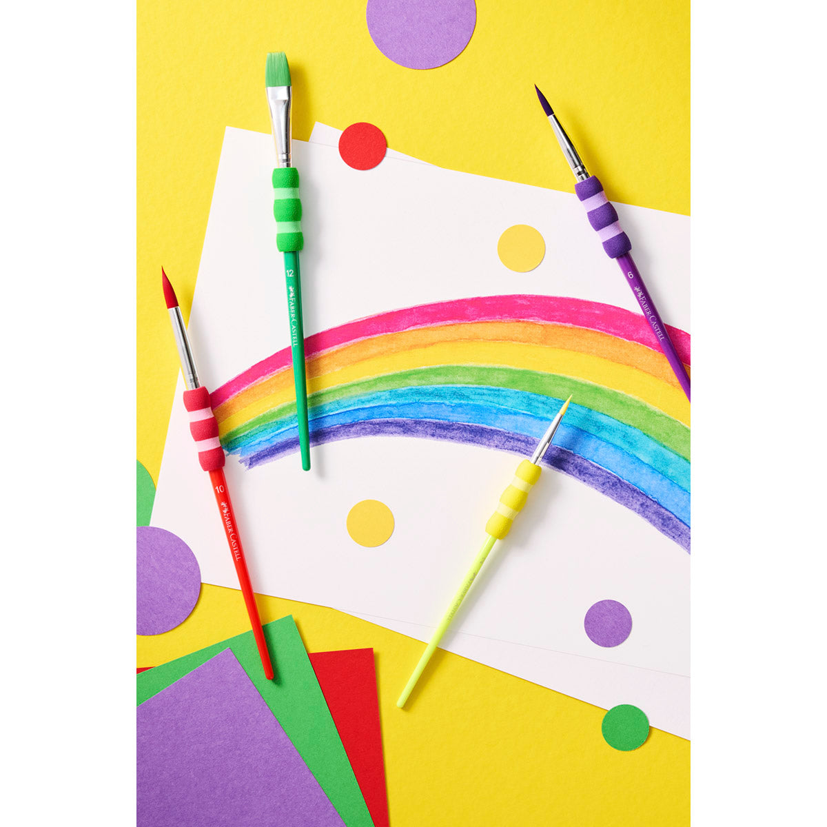 Faber-Castell - Paint Brushes, Set of 4