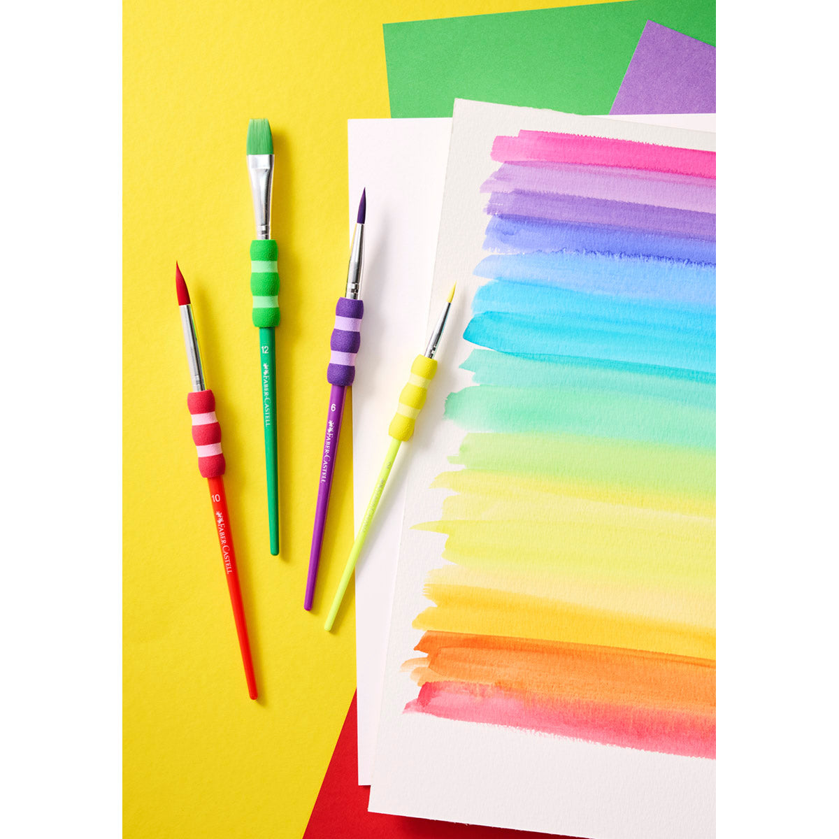 Faber-Castell - Paint Brushes, Set of 4