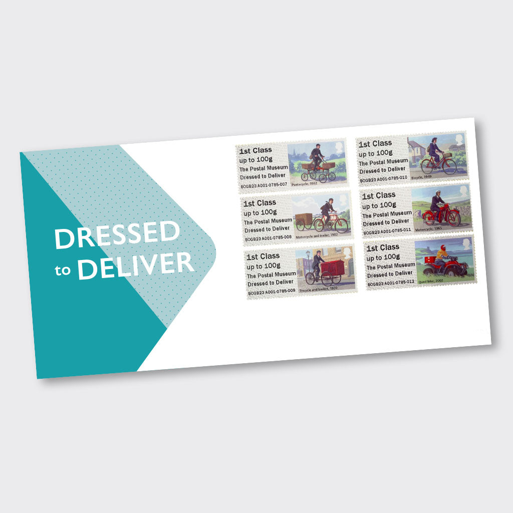Dressed To Deliver First Day Cover