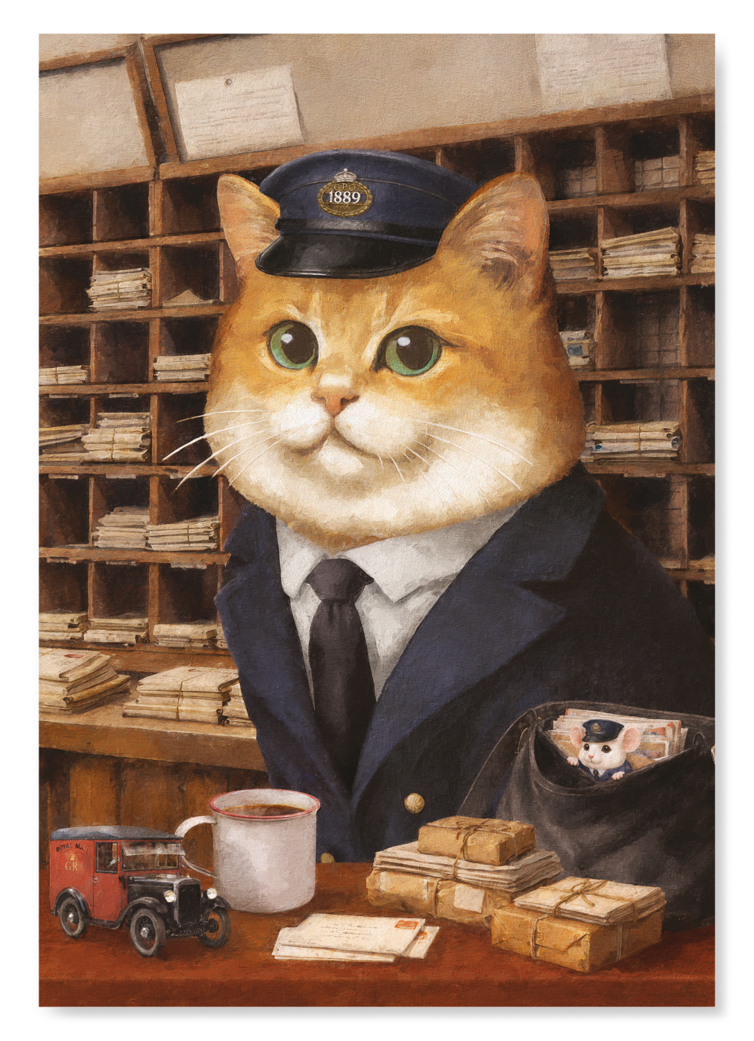 Postal Classic Cat