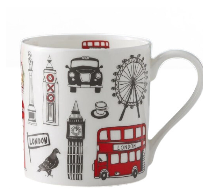 Victoria Eggs Illustrated London Icon Mug