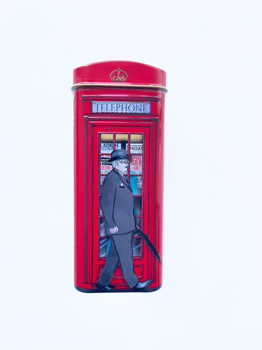 Telephone Box Tea Tin