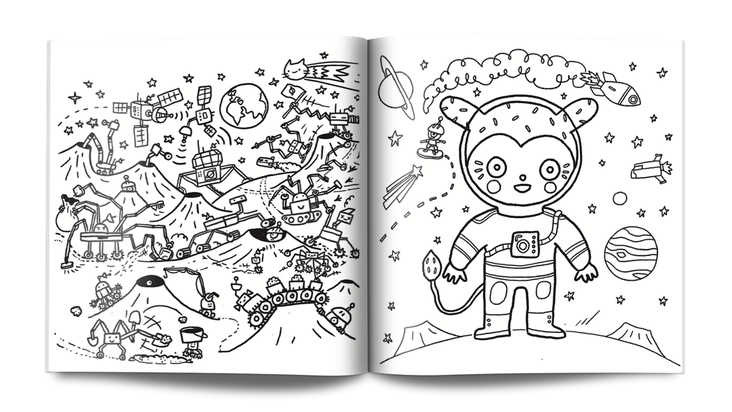 OKIDO Colouring Book