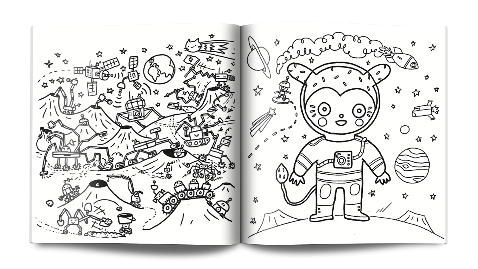 OKIDO Colouring Book