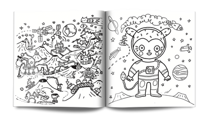 OKIDO Colouring Book