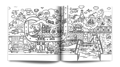 OKIDO Colouring Book